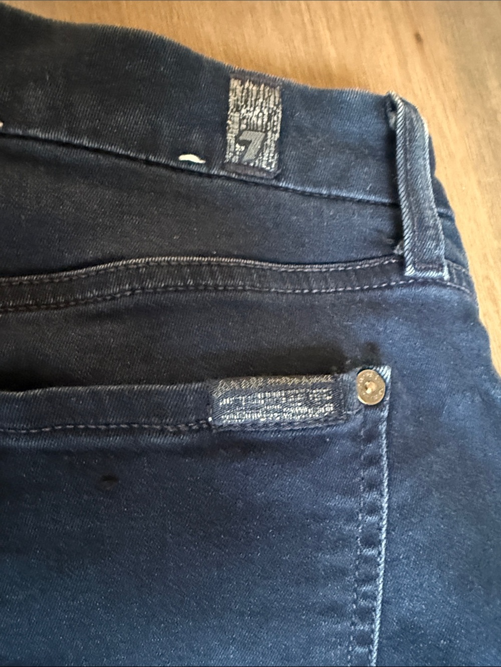 7 For All Mankind Women's Skinny Jeans - Dark Blue